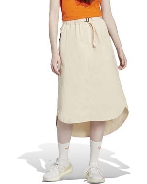 adidas Originals Adventure Midi Skirt - Natural