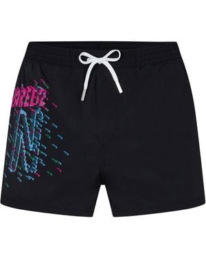 DSquared² Icon Pixel Swim Shorts - Blue