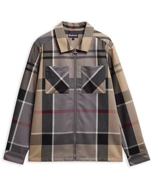 Barbour Ettrick Overshirt - Grey