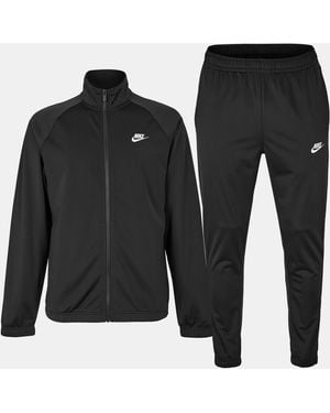 Nike Club Pk Tracksuit - Black