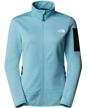 The North Face Tnf Mistyescape 1/4 Zip Fleece - Blue