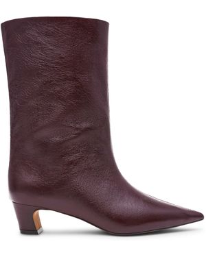 Steve Madden Lytton Stiletto Ankle Boots - Purple
