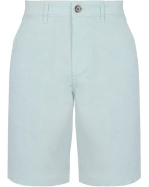 Eden Park Light Chino Bermuda Shorts - Blue
