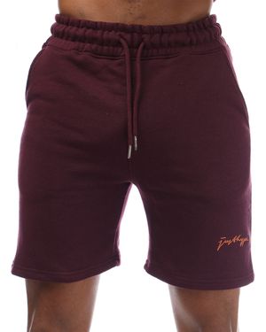 Hype Adults Regular Jersey Jogger Shorts - Purple
