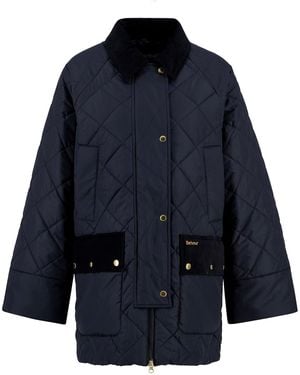 Barbour Aldburgh Quilted Jacket - Blue