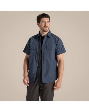 Craghoppers Kiwi Ss Shirt - Blue