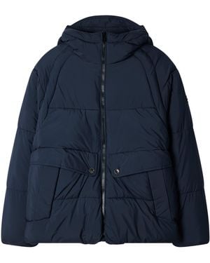 Paul Smith Down Raglan Medium Puffer Jacket - Blue