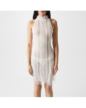 Roberta Einer Angel Mini Dress - White