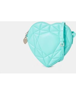 Tiffany & Co. Crossbody Heart-Shaped Handbag - Blue