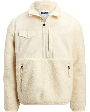 Polo Ralph Lauren Hipile Full-Zip Fleece - White