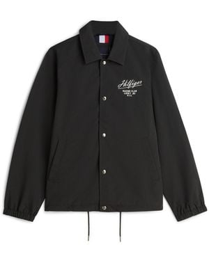 Tommy Hilfiger Racing Coach Jacket - Black