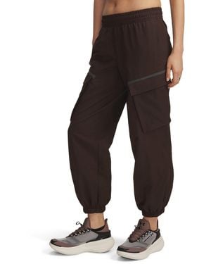 Under Armour Unstoppable Closed Hem Jersey Joggers - Brown