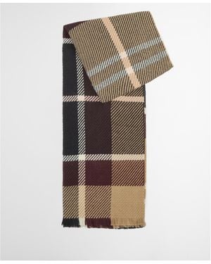 Barbour Blair Tartan Scarf - Natural