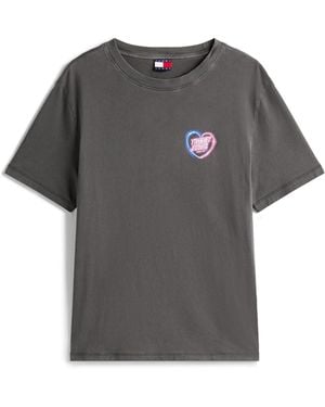 Tommy Hilfiger Tj Neon Regular Fit T-Shirt - Grey