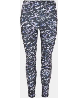 DKNY Printed Leggings - Blue