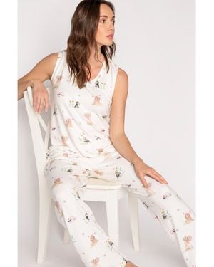 Pj Salvage Garden Party Tank Top - White