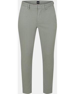 BOSS Kaito Chino Trousers - Grey