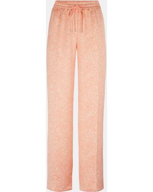 HUGO Hasabella Wide Leg Trousers - Pink