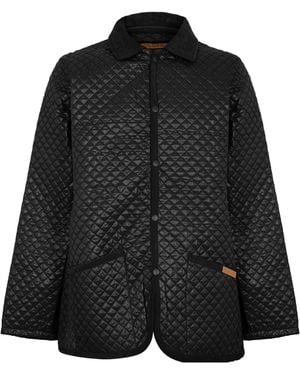 Criminal Damage Player Quilted Jacket - Black
