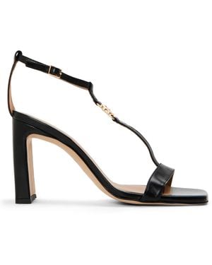 BOSS Rose Sandal90 Cbb 10260167 01 Heeled Sandals - Metallic