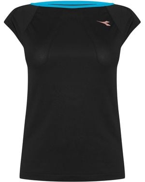 Diadora Long Sleeve T-Shirt - Black