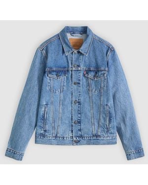 Levi's Trucker Cotton Long Sleeve Denim Jacket - Blue