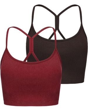 Slazenger 1881 Bra Tank - Red