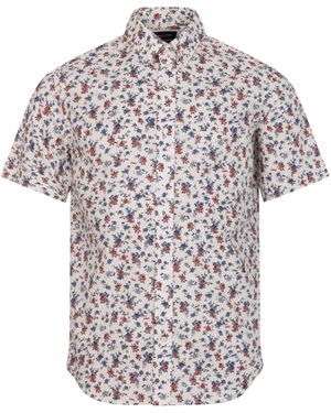 Eden Park Pima Cotton Blouse Floral Print - Multicolour