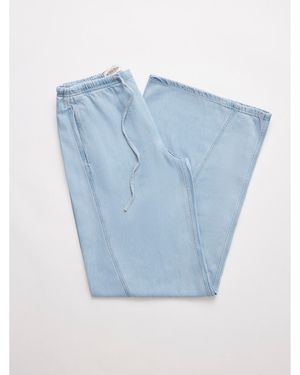 Guess Wide Leg Trousers - Blue