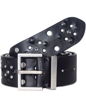 AllSaints 38Mm Studd Belt - Blue