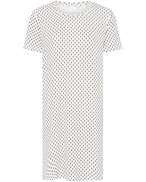 CCDK Nicole Short Sleeve Slip Dress - White