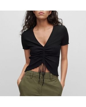 HUGO Slissy Jumper - Black