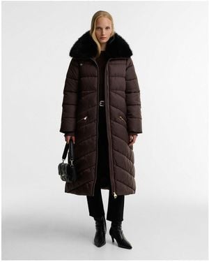 Barbour Cyrus Longline Puffer Jacket - Black