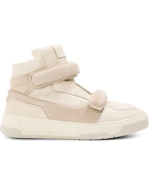 BOSS Travelize Hito Nasd2 High-Top Trainers - Natural