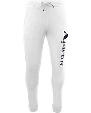 Aquascutum Closed Hem Fleece Joggers - Grey