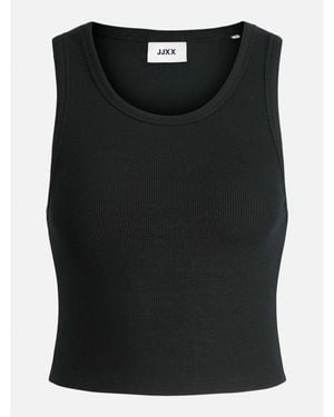JJXX Fallon Sleeveless Ribbed Top Ladies - Black