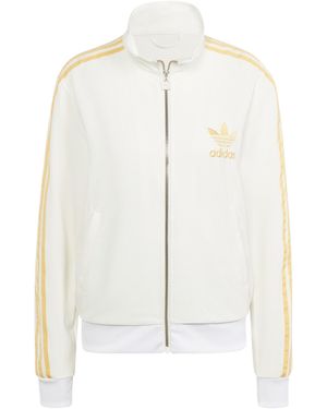 adidas Originals Crepe Tracksuit Top - White