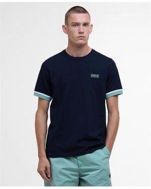 Barbour Evan Tipped T-Shirt - Blue