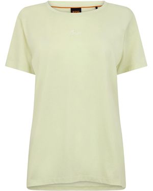 BOSS Slim Fit T-Shirt - Yellow