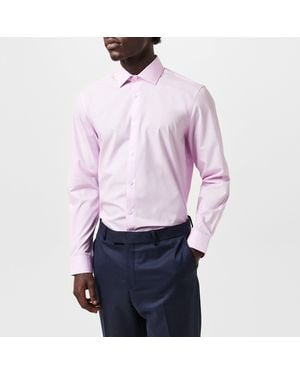 Twisted Tailor Apsley Slim Shirt - Purple