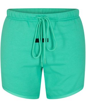 Fear Of God Fleece Jogger Shorts - Green