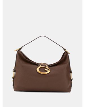 Guess Camden Hobo Bag - Brown