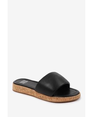 Where's That From Flat Sliders - Black