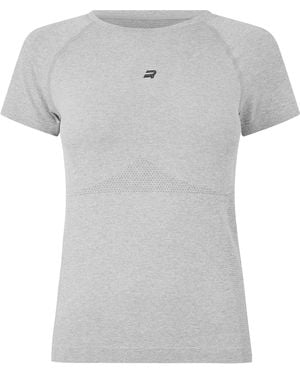 Röhnisch Flex Tee Short Sleeve Performance Gym Top - Grey