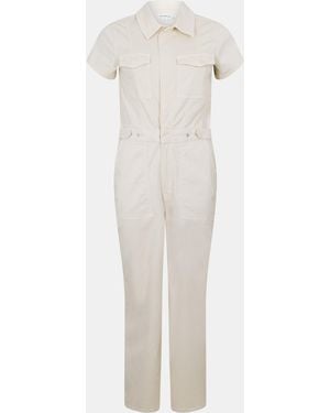 GOOD AMERICAN T Palazzo Jumpsuit - White