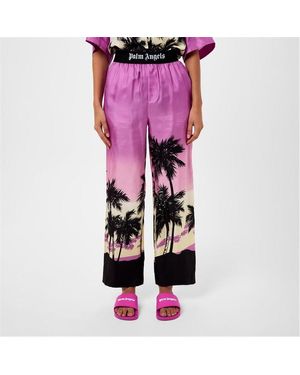 Palm Angels Palm Sunset Pj Pant Ld99 - Pink