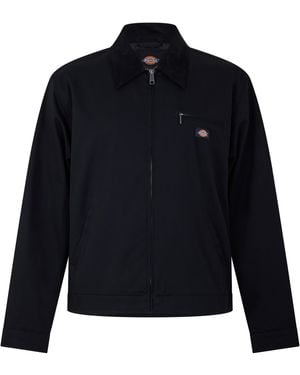 Dickies 247 Painter Cotton Full-Zip Harrington Jacket - Blue