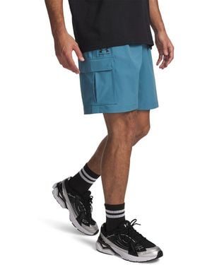 Under Armour Vibe Woven Cargo Shorts - Blue