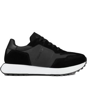 Calvin Klein Suede Trainers - Black
