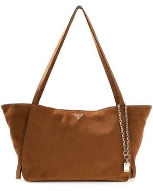 Guess Devon Tote Bag - Brown